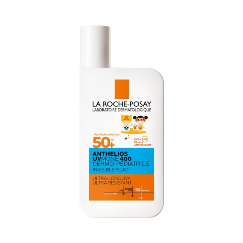 La Roche Posay – Anthelios UVMUNE 400 Dermo Paediatrics Ultra Light Invisible Fluid SPF50+ 50ml