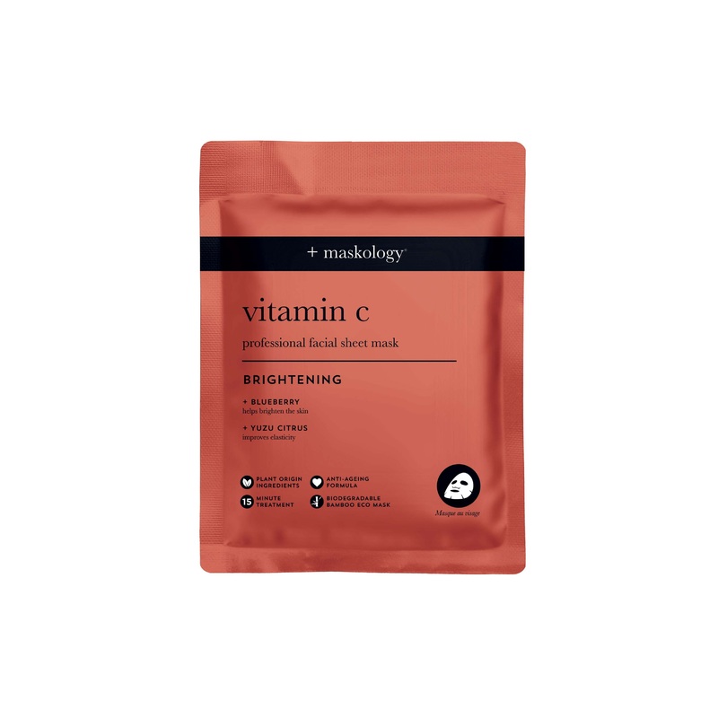 MASKOLOGY VITAMIN-C PROFESSIONAL FACE SHEET MASK