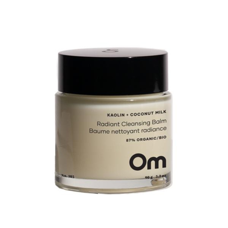 Om Organics — Kaolin + Coconut Milk Radiant Cleansing Balm 3.2oz
