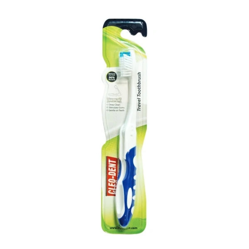 Optimal Cleo-Dent Travel Soft Tooth Brush Soft
