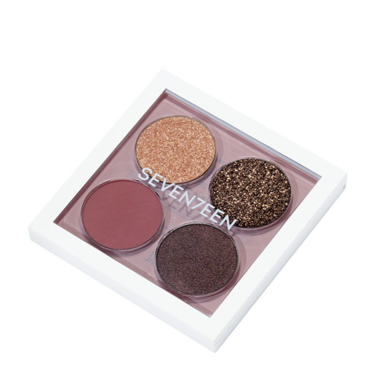Seventeen – Vibrant Eyes Quad Palette 07 Nude Poetry