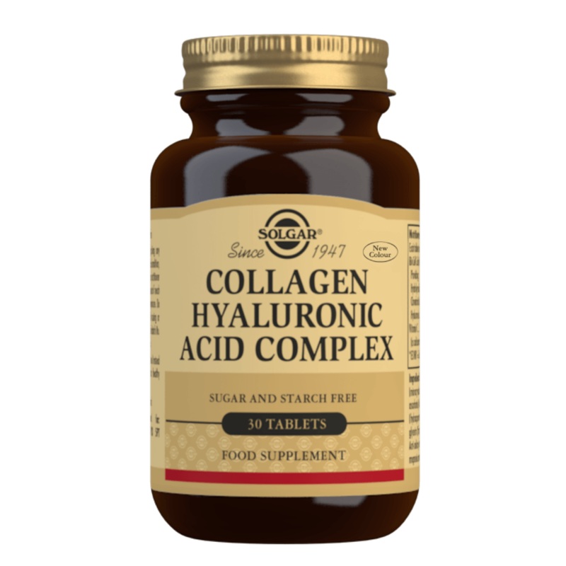 Solgar – Collagen Hyaluronic Acid Complex 30 Tablets *