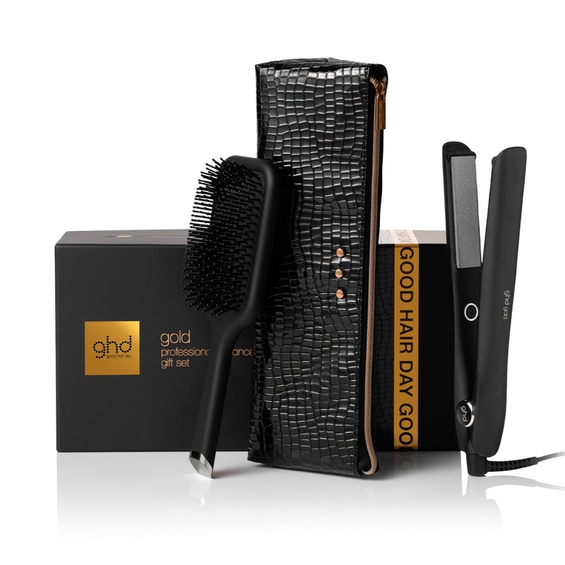 Ghd Gold Styler Gift Set Includes Detangling Comb & Styling Bag