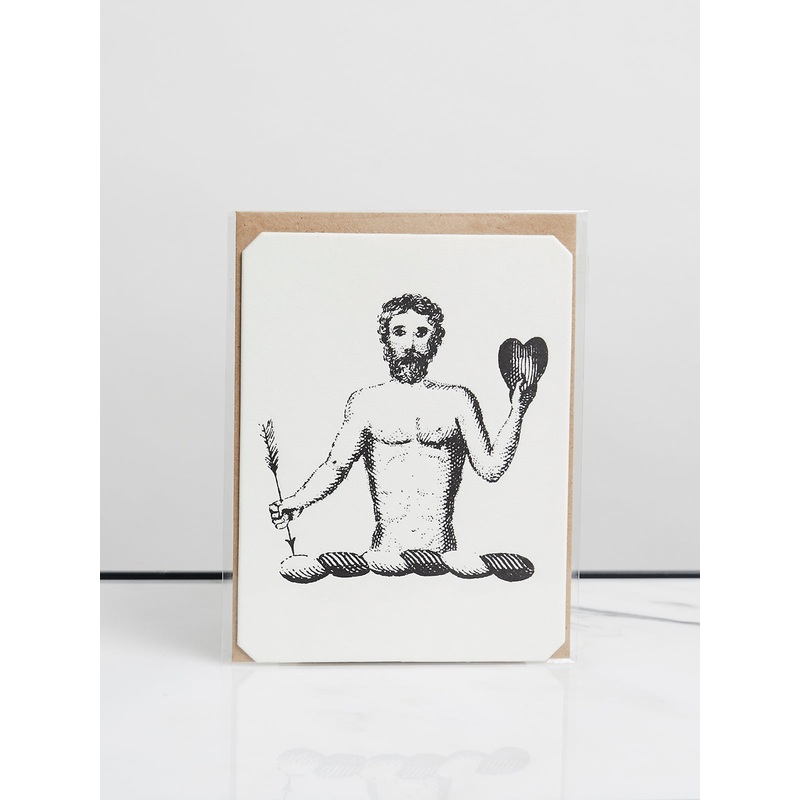 Heart Man Card