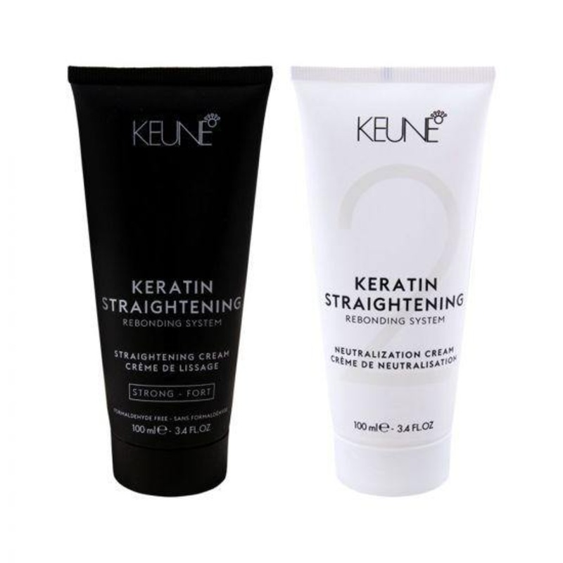 Keune Keratin Straightening Rebonding Kits *available To Qld Customers Only – Keratin Straightening Rebonding Kit 2 X 100ml – Normal