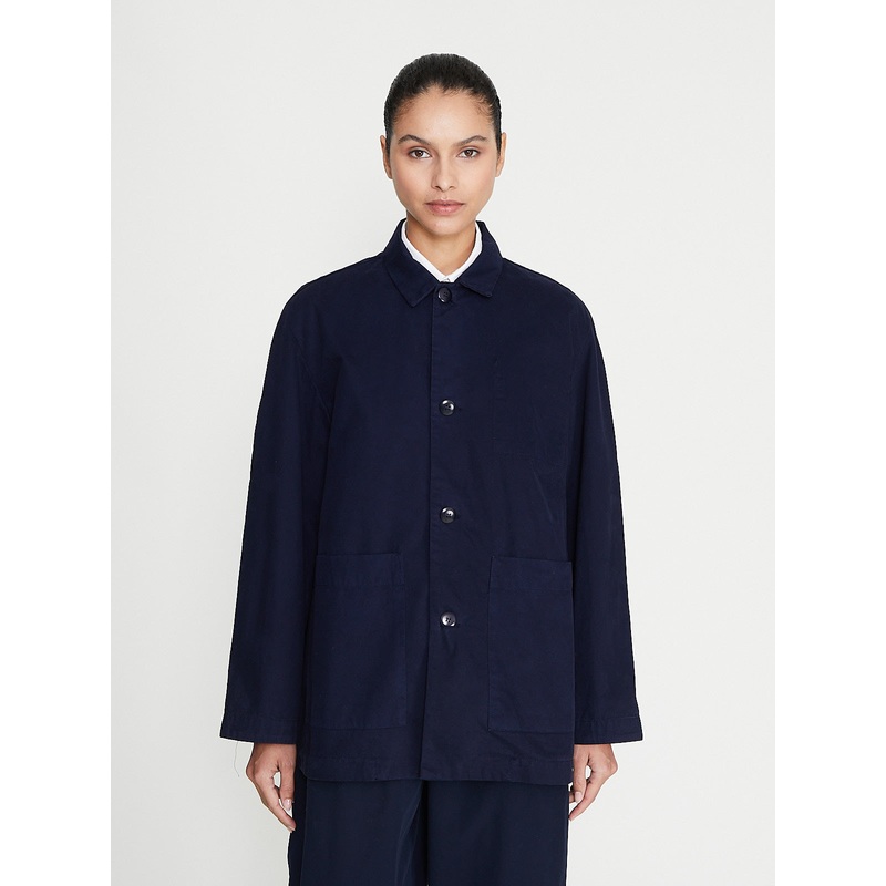 The Mechanic Jacket in Work Twill Ink