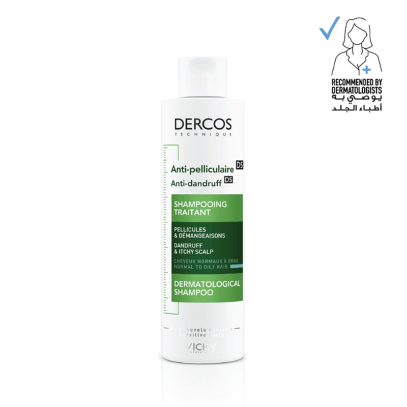 Vichy – Dercos Anti-dandruff Treatment Shampoo – Normal To Oily Hair
