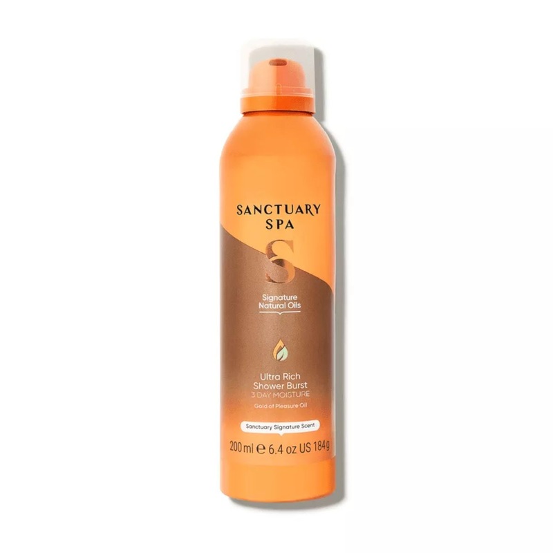 Sanctuary Spa Ultra Rich Shower Burst Body Wash3 Day Long Lasting Moisture 200ml