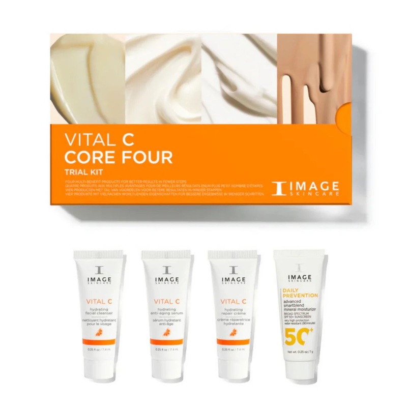IMAGE Skincare Vital C Core Four Trial Kit NEW