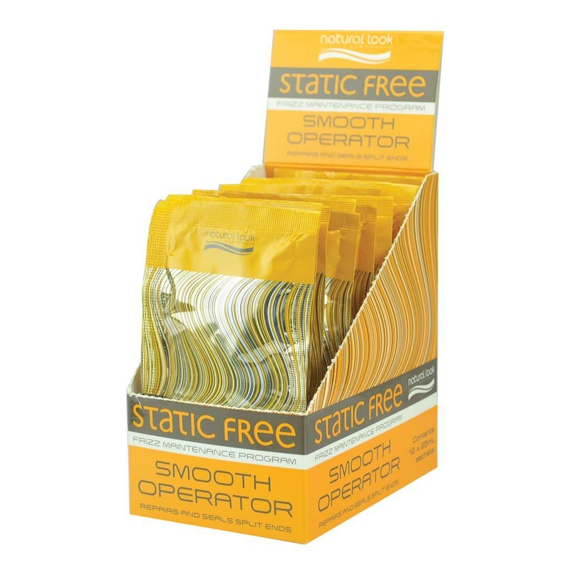 NATURAL LOOK STATIC FREE SMOOTH OPERATOR BOX OF 12 SACHETS *CLEARANCE