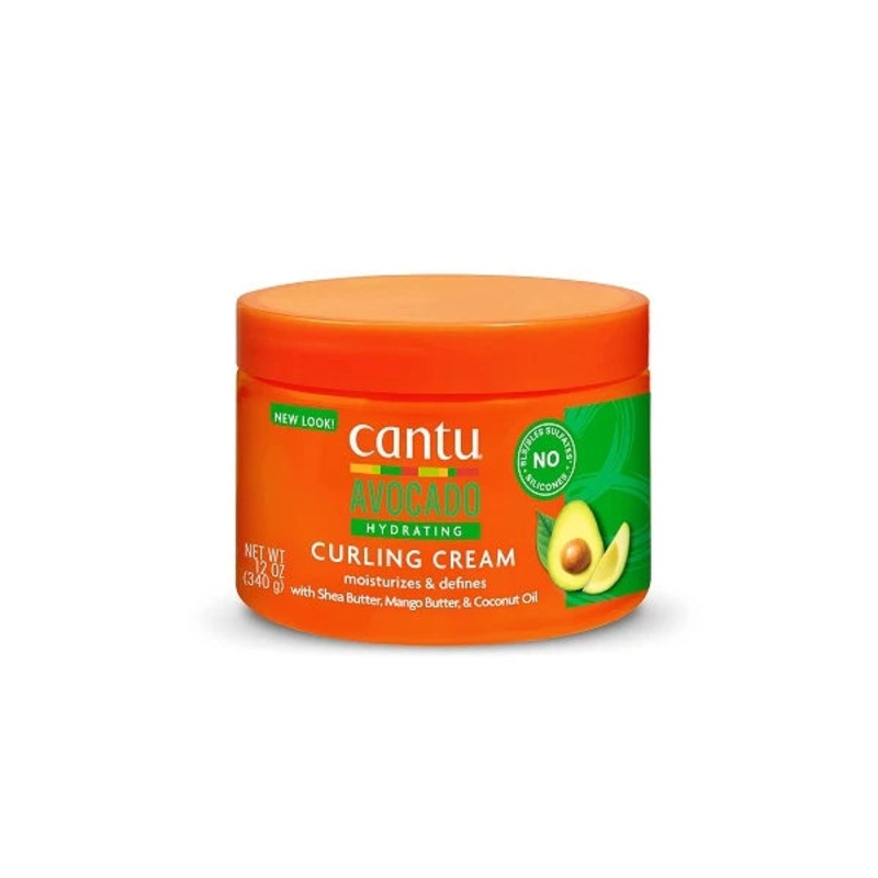 Cantu Avocado Hydrating Curling Cream 340gSilicone-Free