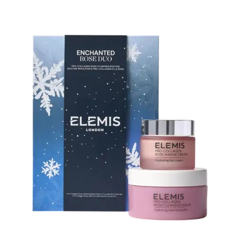 Elemis Enchanted Rose Duo – Pro-Collagen Rose Plumping Routine