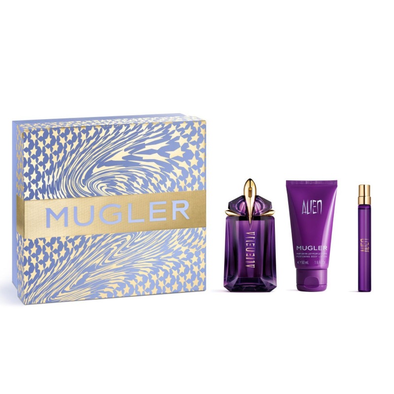 Mugler Alien Eau de Parfum 60ml Body Lotion 50ml 10ml Giftset