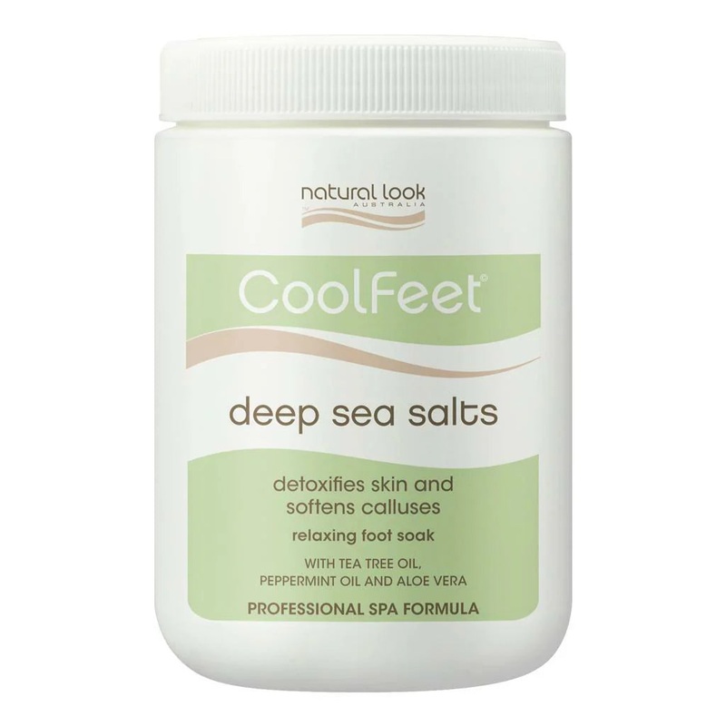 NATURAL LOOK COOL FEET DEEP SEA SALTS 500G