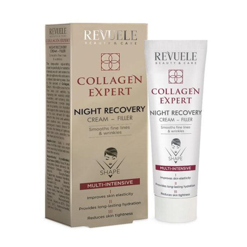 Revuele – Collagen Expert Night Recovery Cream Filler
