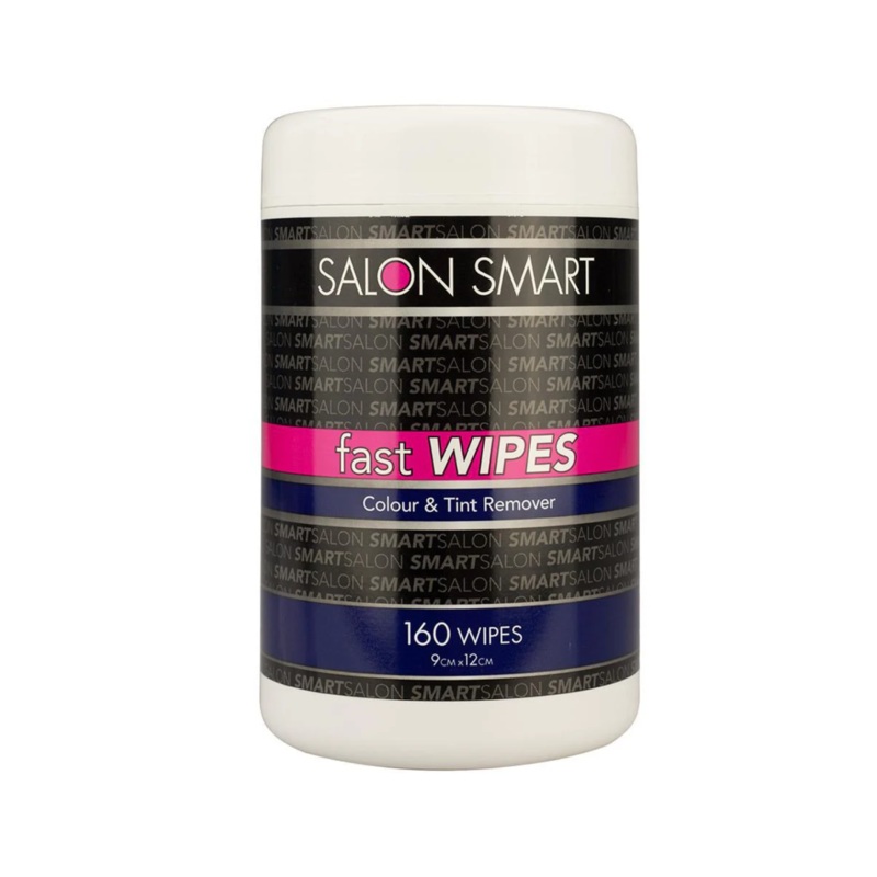 SALON FAST WIPES COLOUR & TINT REMOVER 160 WIPES