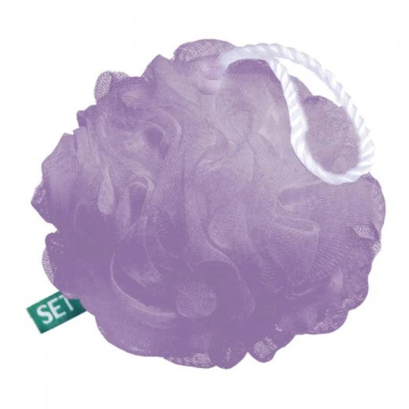 Optimal Purple Perfect Mesh Bath Sponge