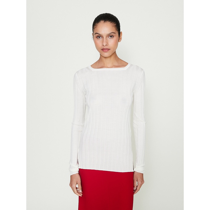 Square Neck Underpinning in Ecru