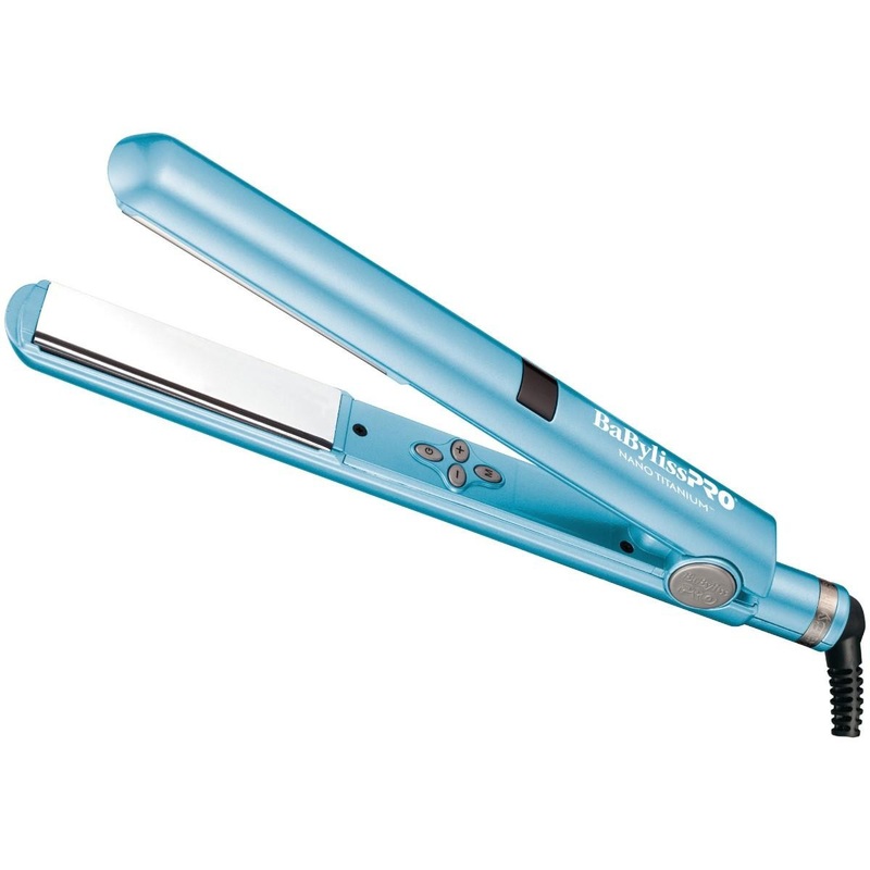 Babyliss Pro — Nano-titanium and ceramic 1″ flat iron. I Style