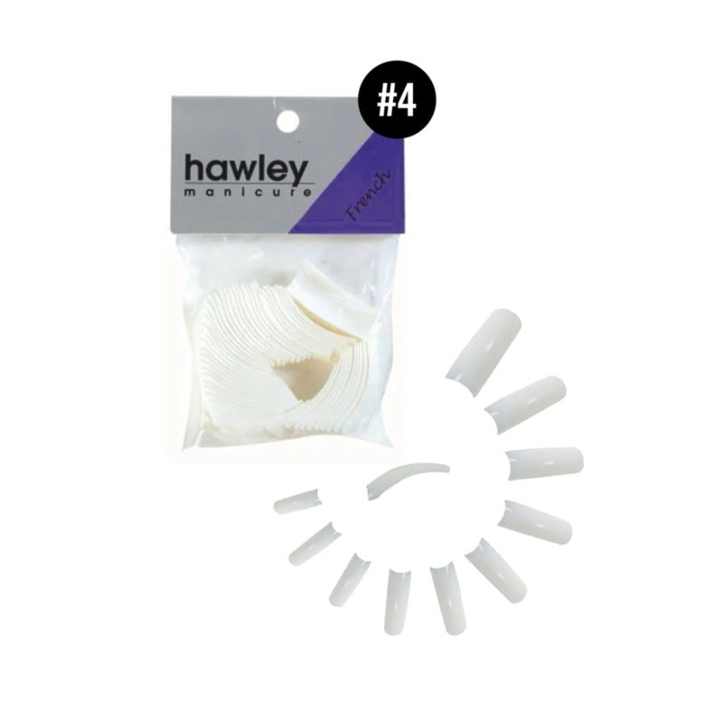 HAWLEY MANICURE FRENCH WHITE TIPS 50PK #4
