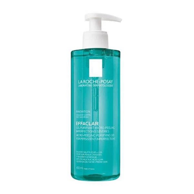 La Roche Posay Effaclar Micropeeling Cleansing Gel with Salicylic Acid For Oily Skin 400ml