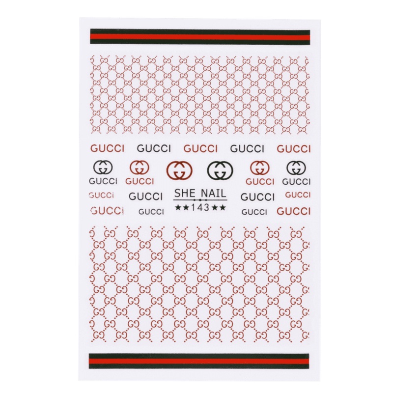 Nail Art Sticker – She Nail Fashion Sticker (SHENAILFSGCGC143)