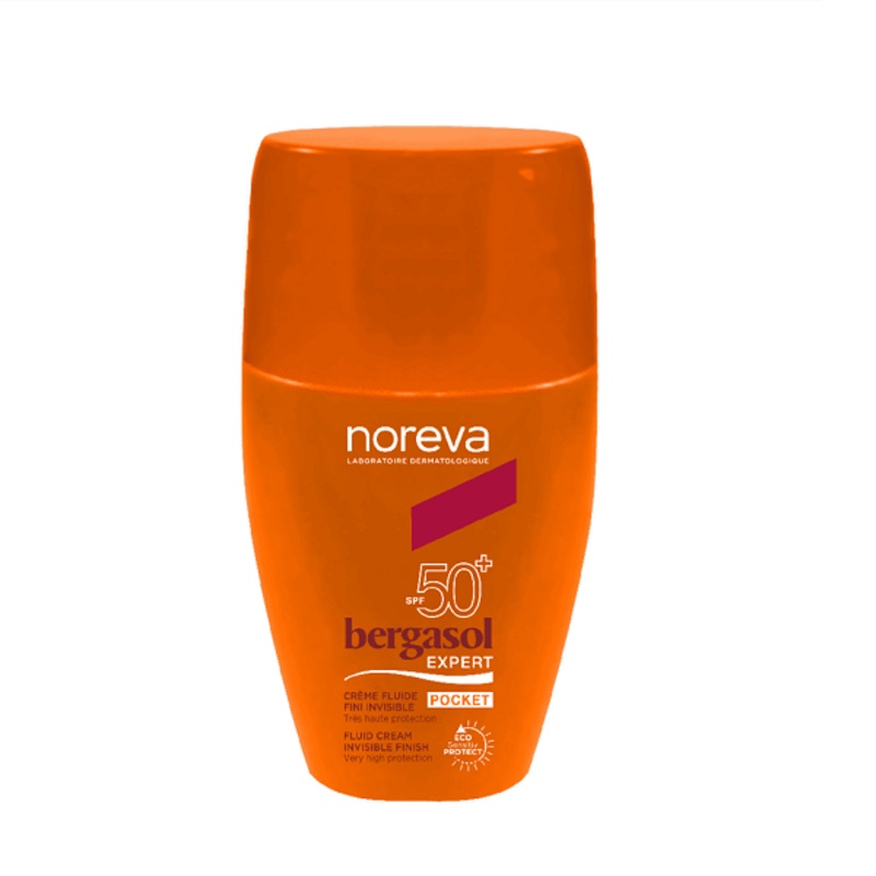 Noreva – Bergasol Expert Fluid Cream Invisible Finish Pocket SPF 50+