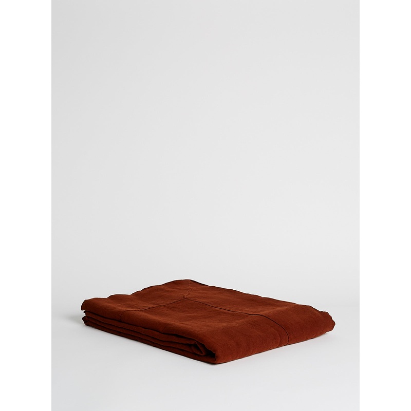 Tablecloth with Large Border in Sequoia