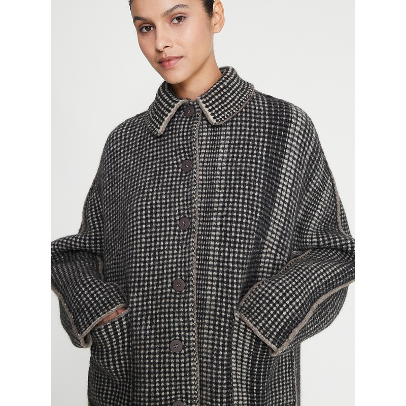 Bob’s Inside Out Reversible Coat in Natural/Brown