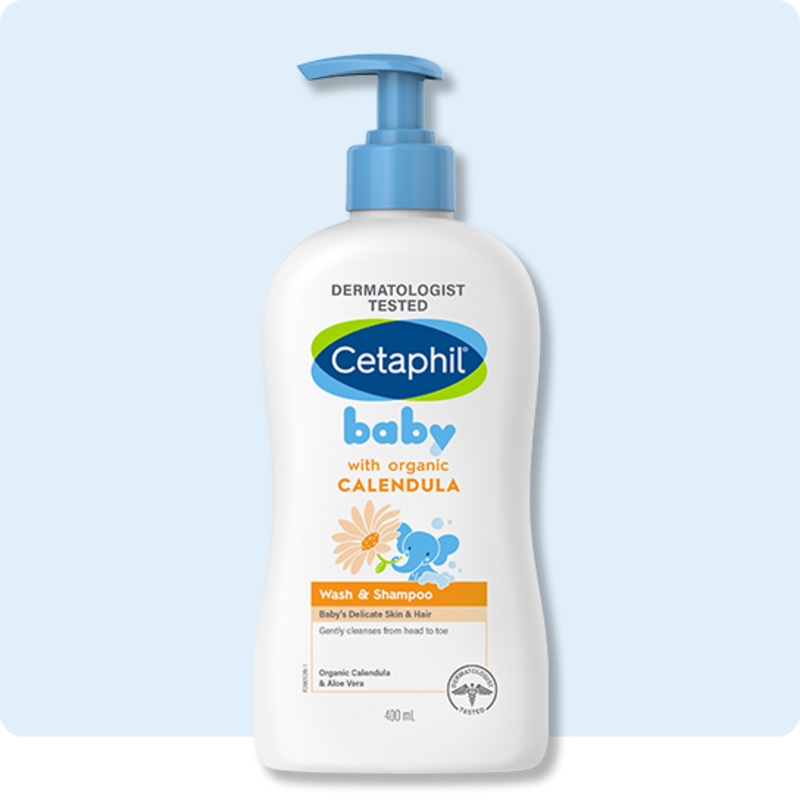 Cetaphil Baby Calendula Wash and Shampoo 400ml