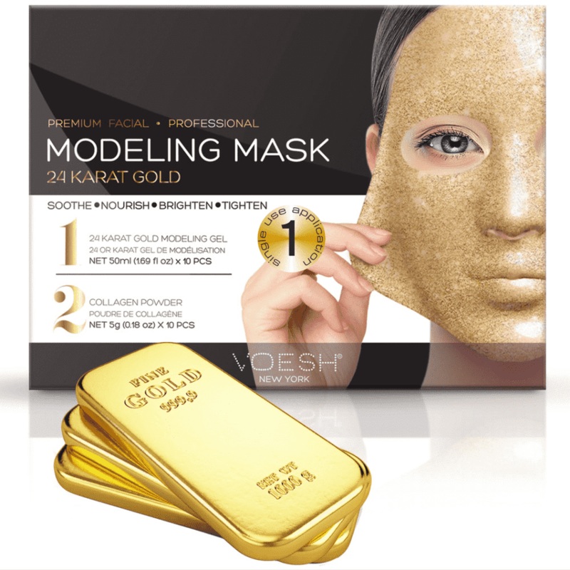 Facial Modeling Mask – 24 Karat Gold (1pcs)
