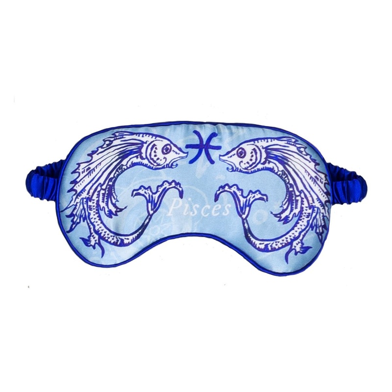 Jessica Russell Flint Pisces Silk Eye Mask