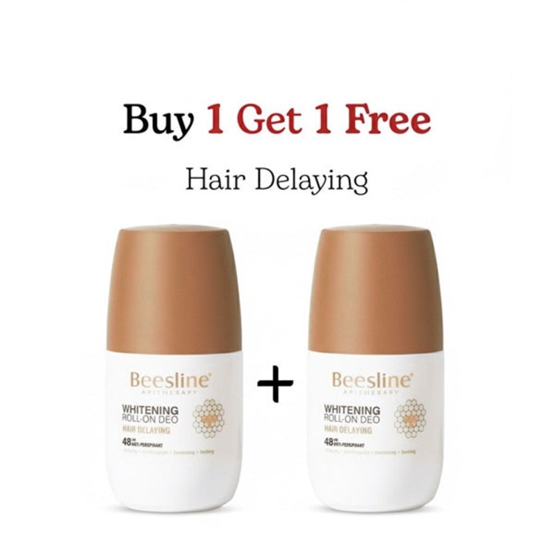 Beesline Natural Whitening Roll on Deodorant Hair Delaying Offer