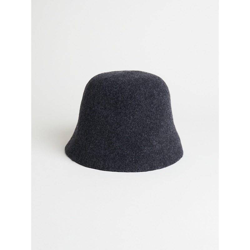 Bell Hat in Dark Charcoal