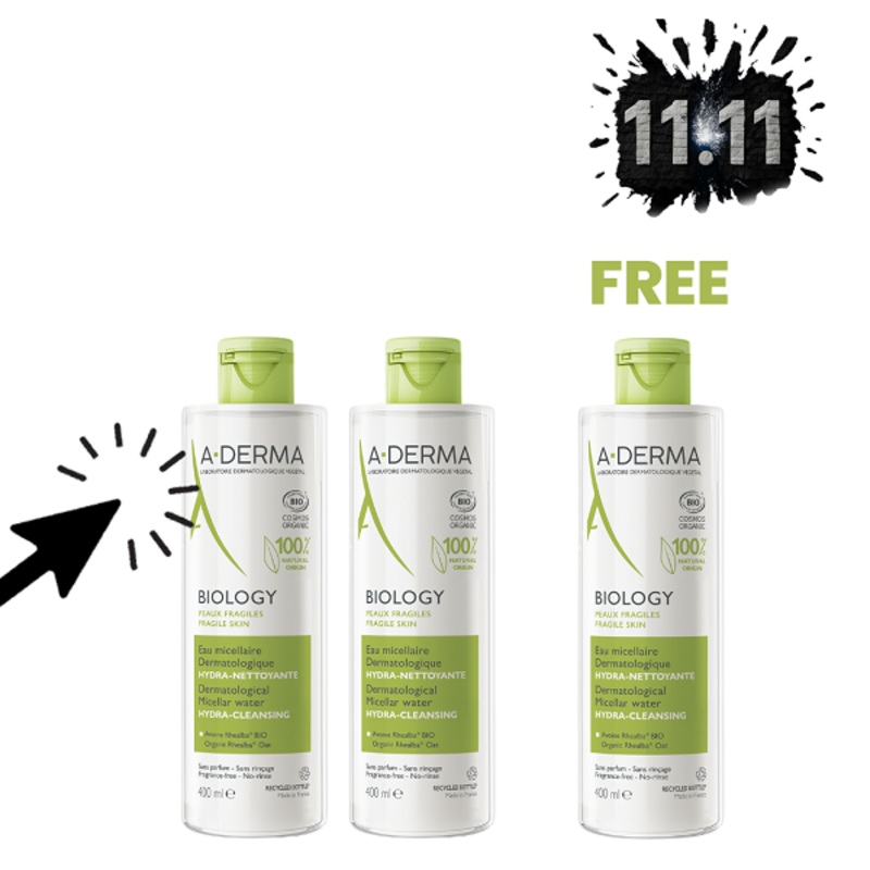 Aderma – Biology Hydra Cleansing Micellar Water Duo Pack Bundle