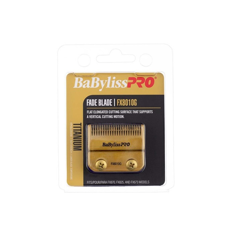 BABYLISS PRO FX8010G GOLD TITANIUM FADE BLADE