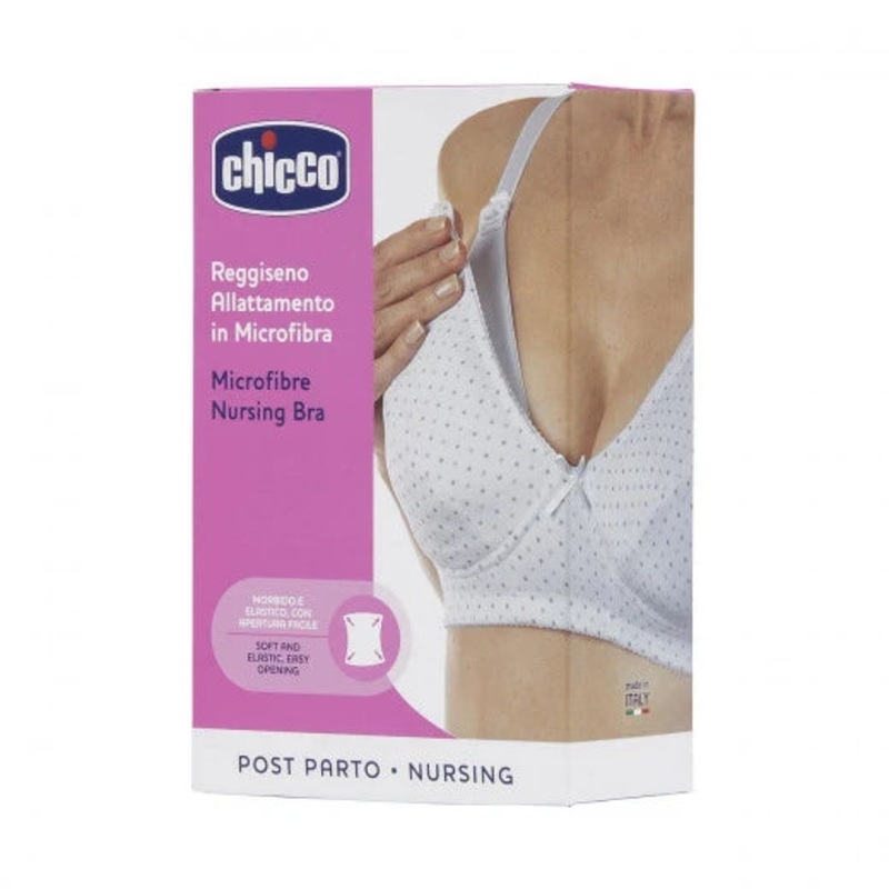 Chicco Nursing Microfibre Bra White 5D