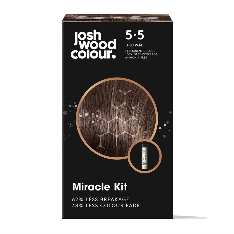 Josh Wood Colour Miracle System Permanent Colour Kit Shade 5.5 Brown