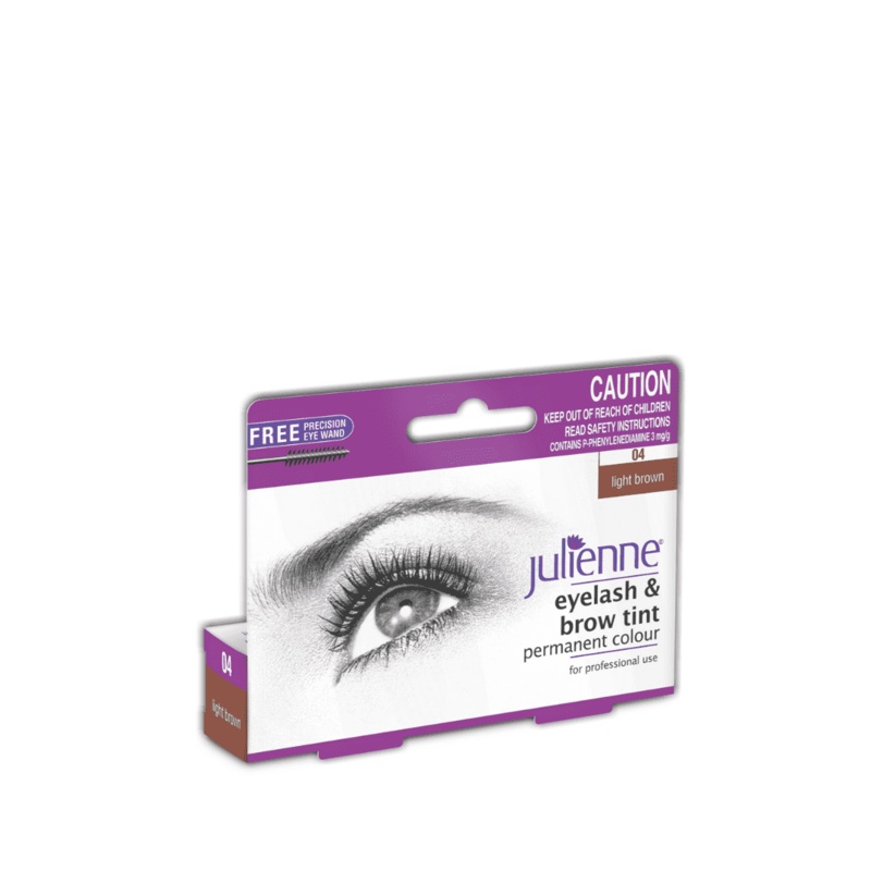 Julienne Eyelash & Brow Tint (Light Brown)
