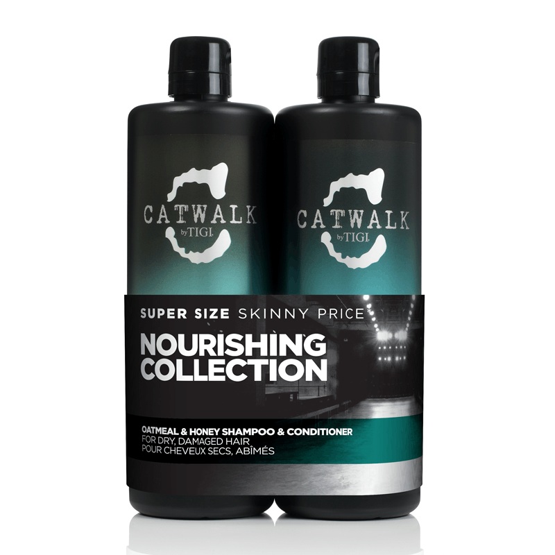 Tigi Oatmeal & Honey Nourish Shampoo and Conditioner 2x750ml