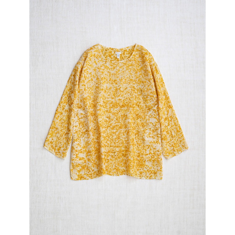 Tunisian Top in Marigold