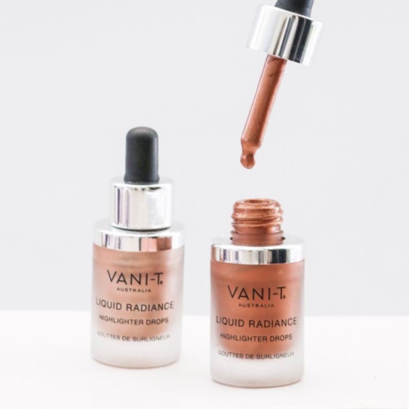 VANI-T Liquid Radiance Highlighter Drops  |  Various Colours