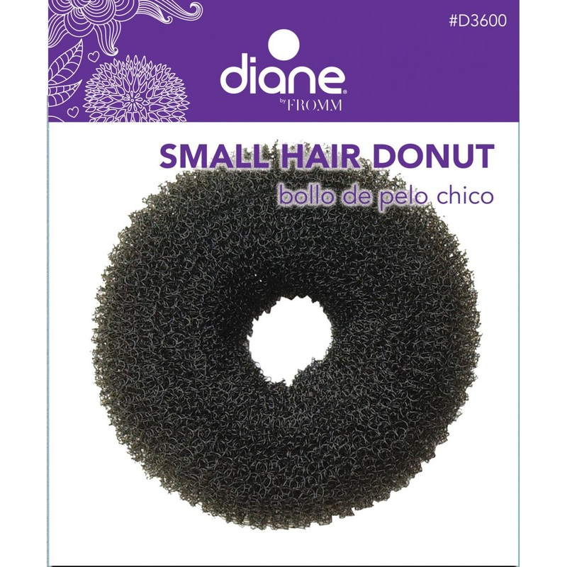 Diane — Small hair donut – black