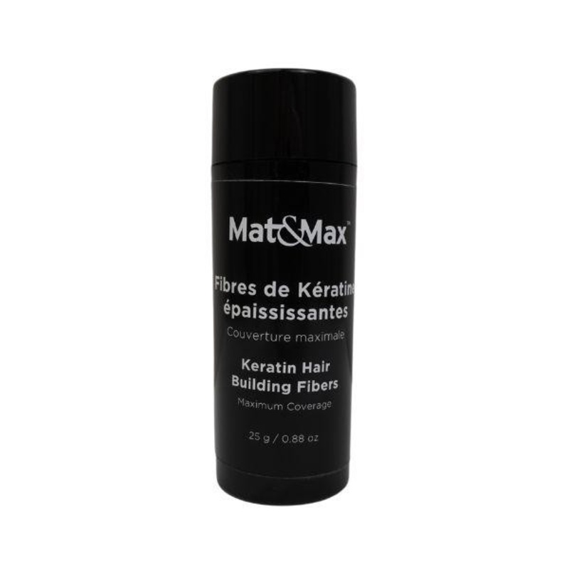 Mat&Max — Keratin hair fiber .88oz – Dark brown