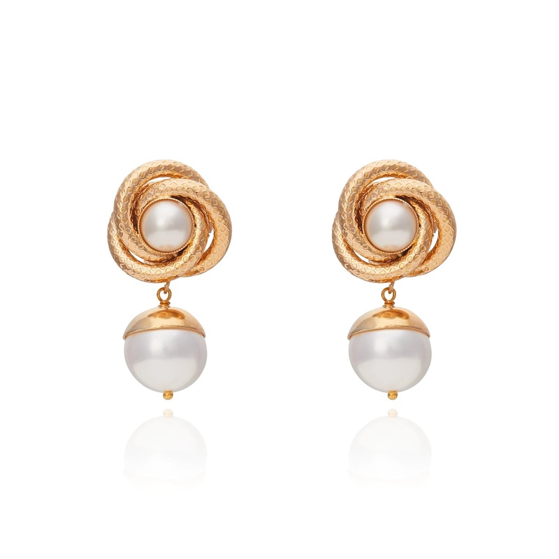 Vietnam Flower Earrings