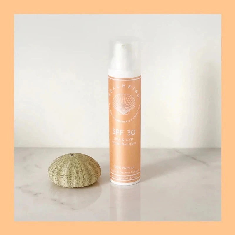 Beachkind – Natural Sunscreen SPF 30 / mineralische Sonnencreme mit Lichtschutzfaktor 30