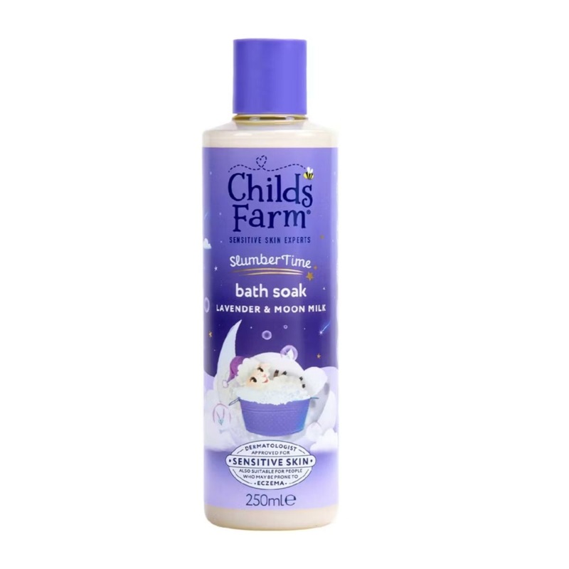 Childs Farm Slumber Bath Soak Lavender & Moon Milk Scent 250ml
