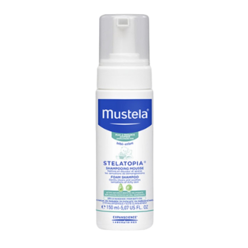Mustela – Stelatopia Foam Shampoo 150ml