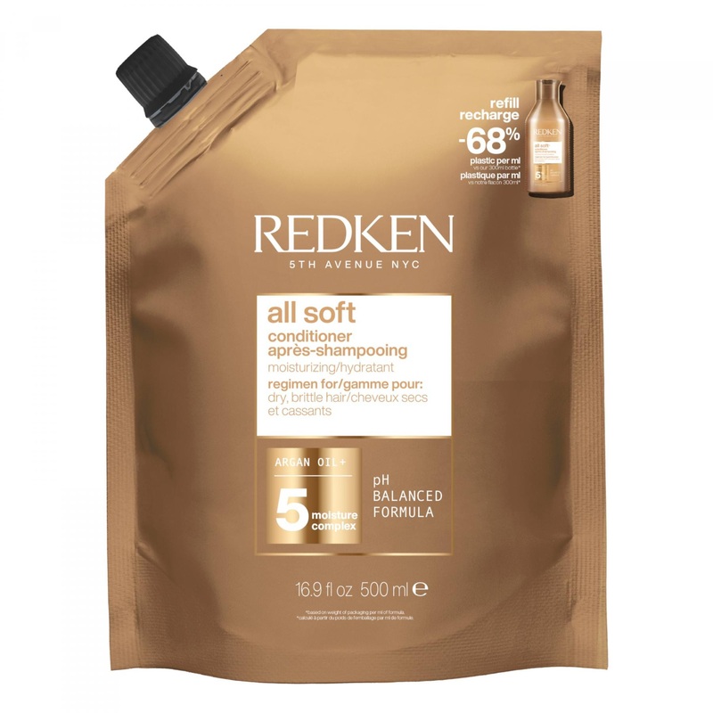 Redken — All Soft Conditioner Refill Pouch 16.9oz