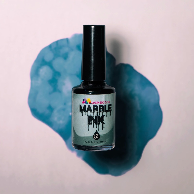 Turquoise Marble Ink – 15ml